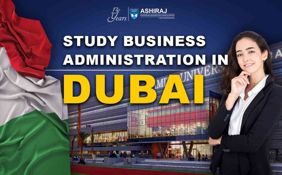 Study Business Administration In Dubai