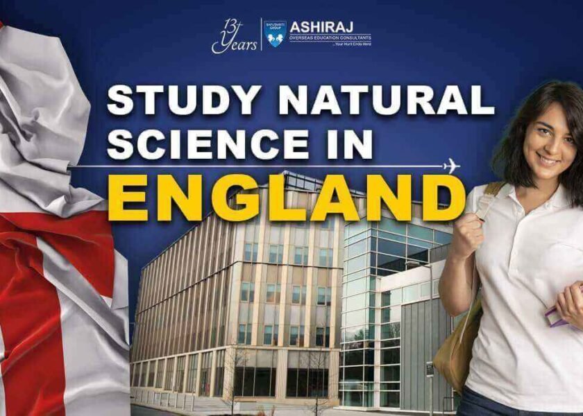 Study Natural science In England