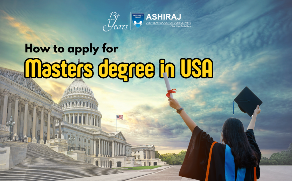 How to apply for Masters degree in USA